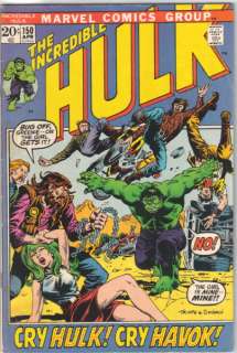 The Incredible Hulk Comic Book #150, Marvel 1972 FINE   