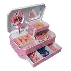  Mele & Co. Rose Girls Glitter DaisyJewelry Box