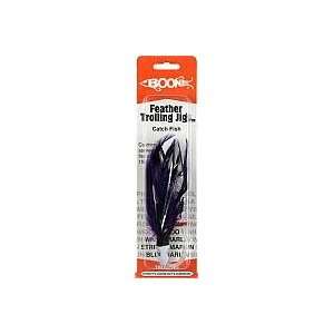  FEATHER TROLL JIG PUR/BLK 2OZ