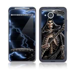  HTC Evo Shift 4G Skin Decal Sticker   The Reaper Skull 