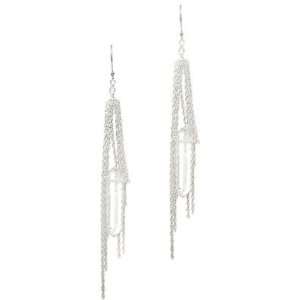 New w Tags Authentic Soixante Neuf Sterling Silver Short Quartz Fringe 