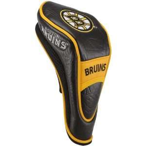  NHL Boston Bruins Hybrid Golf Club Headcover   Black 