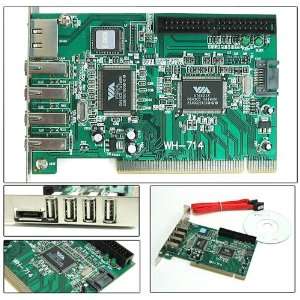    eSATA SATA II Serial ATA USB 2.0 IDE PCI Raid I/O Card Electronics
