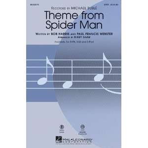  Theme from Spider Man   Recorded by Michael Bublé   SATB 