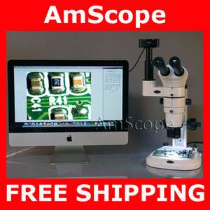   CMO) Stereo Microscope + 10MP Camera Win7 & Mac OS 013964566192  