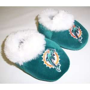  Miami Dolphins NFL Baby Bootie Slippers