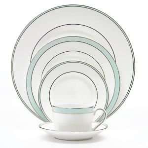 Vera Wang Blue Duchesse Cake Stand Footed Serving Pieces