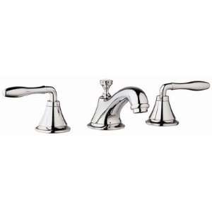   Friendly Bathroom Sink Wideset Faucet Finish Infinity Brushed Nickel