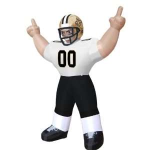   NFL New Orleans Saints Standing Inflatable Player Outdoor Decoration