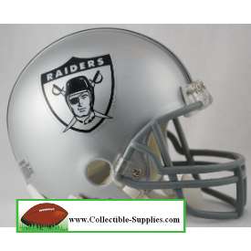 OAKLAND RAIDERS 1963 Mini Replica NFL Throwback Helmet by Riddell
