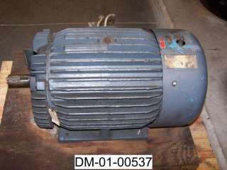 30 HP 3530 RPM 230/460 Volt 3 PH 286TS Frame AC Motor  