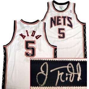 Jason Kidd New Jersey Nets Autographed White Jersey  