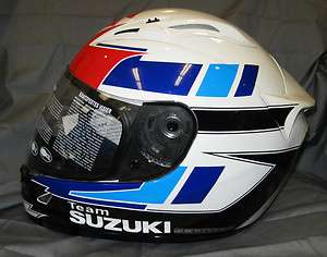 Team Suzuki Motorcycle Helmet   XF705   Team Suzuki Helmet  