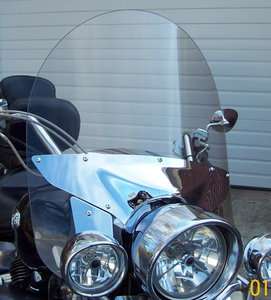 YAMAHA ROYAL STAR TOUR DELUXE 2005 UP 16 TALL CLEAR WINDSHIELD  