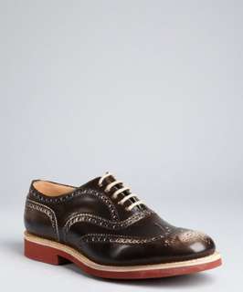 Churchs firewood glazed leather brogues  