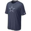 Nike NFL Dri Fit Logo Legend T Shirt   Mens   Cowboys   Navy / White