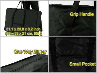 Light Weight, and large enough size to carry. Nylon material is more 
