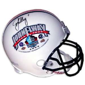  John Elway Denver Broncos Autographed Hall of Fame Pro 