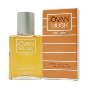  JOVAN MUSK by Jovan AFTERSHAVE COLOGNE 2 OZ for Men 