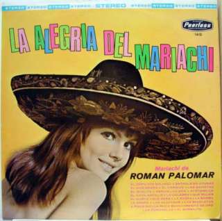 ROMAN PALOMAR la alegria del mariachi LP S 1410 MEXICO  