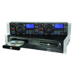   2U Dual CD Player with Graphics Output for Karaoke Electronics