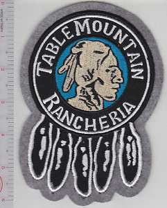 Native American Indian Tribal Seal California Table Mountain Rancheria 