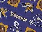 Hockey (Purple) Fleece Fabric (11 Inch Remnant Piece)