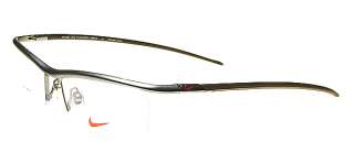 Nike Flexon 4111 014 Rx Titanium Eyeglasses Frames Charcoal Gray 57 17 