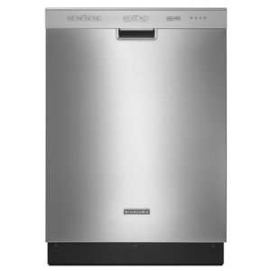   KitchenAid 24 In. Stainless Steel Dishwasher   KUDC10IXSS Appliances