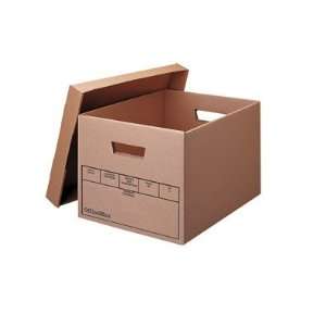  OfficeMax Kraft Heavy Duty Storage Boxes, 12 Pack 0M97207 