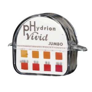 Micro Essential Lab 707 Hydrion Short Range pH Test Paper Dispenser, 9 