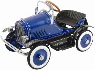 Deluxe Roadster Blue Pedal Car