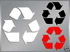 Recycle Recycling bin Symbol logo Vinyl Decal Sticker  