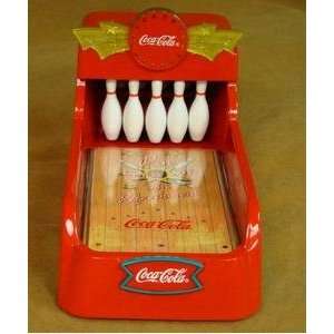    Coca Cola Collectible Bowling Alley Musical Bank Toys & Games