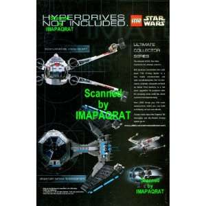 Lego Star Wars X Wing Fighter Tie Interceptor Hyperdrives Not 