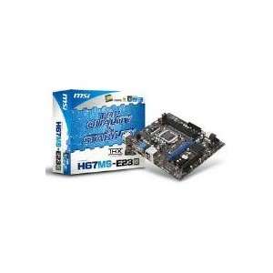   LGA1155 Intel H67(B3) DDR3 SATA3 A&GbE MATX Motherboard Electronics