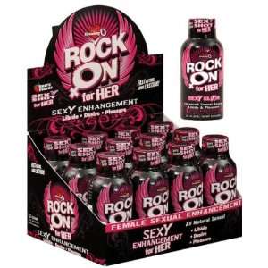  Screaming O Rock On Drink For Her   Display of 6 Health 