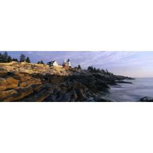  Lighthouse in Maine by Panoramic Images, 60x20