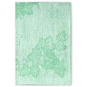  Mierco Green Grape Linen Tea Towel