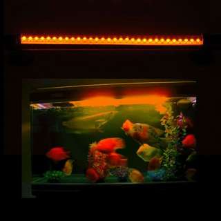Fish Turtle Tank Aquarium Underwater Yellow Lights Lamp  