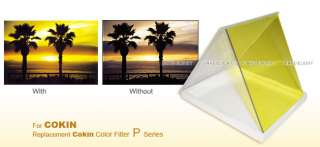 Yellow Camera Filter Convention for Cokin P series F3E  