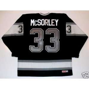  Marty Mcsorley Los Angeles Kings Ccm Maska Cup Jersey 