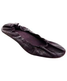 Beirn purple watersnake ballet flats   