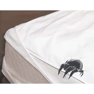   Allergy and Bed Bug Zippered Fabric Mattress Encasing