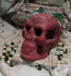 Silicone Large Skull Soap Candle Mold  