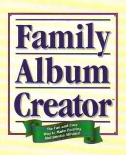 Family Album Creator PC CD make friends digital photo image albums for 