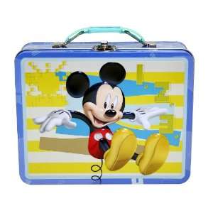   Tin Box Company Disney Mickey Mouse Tin Box Carry All 