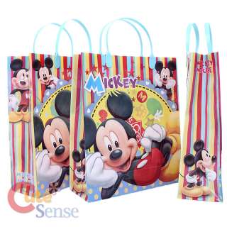   Party Gift Bag   6pc Plastic Reusable Tote Bag 6931190811579  