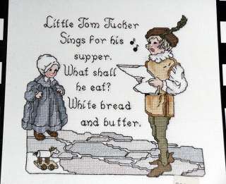 The Real Mother Goose Little Tom Tucker Chart 1986  