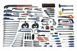 137 Piece Industrial Plumbing and Pipefitting Tool Set, #WSC 137TB 
